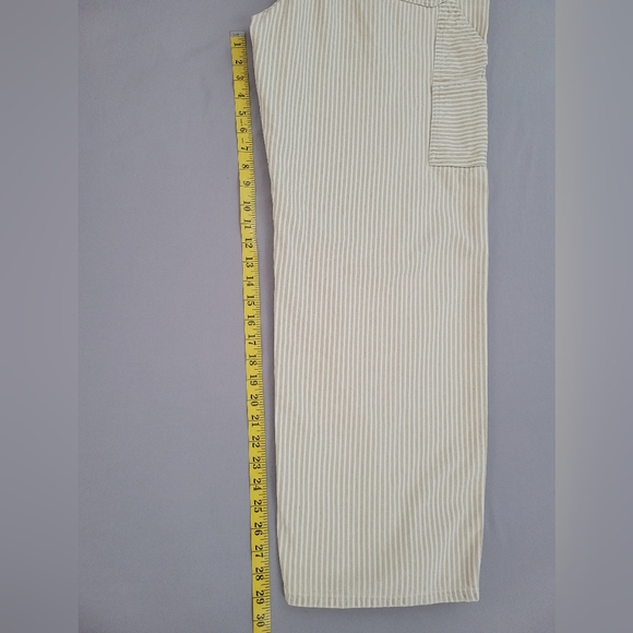 Levi's Premium DAD UTILITY PANTS Jeans Striped/ Size 32x30 - Picture 10 of 15